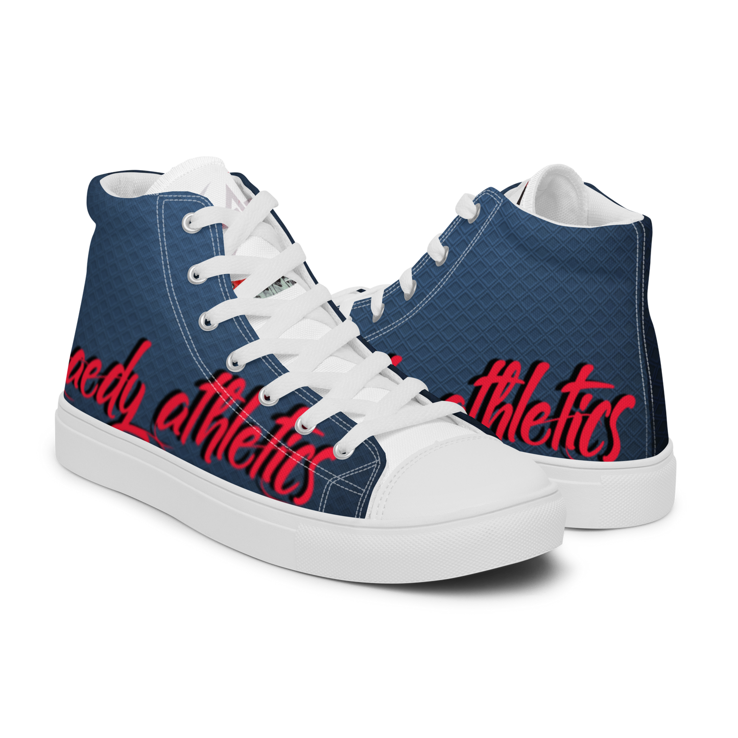 Speaedy Athletics™ Men’s high top canvas shoes