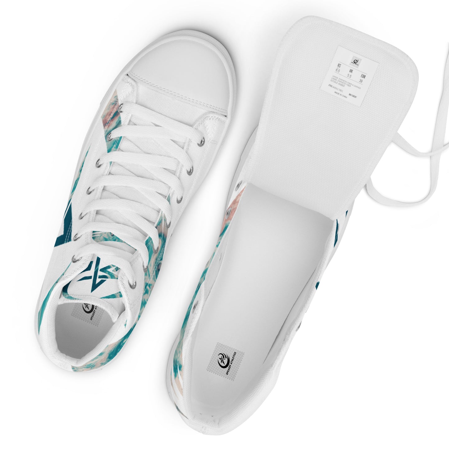 Speaedy Athletics™ Women’s high top canvas shoes