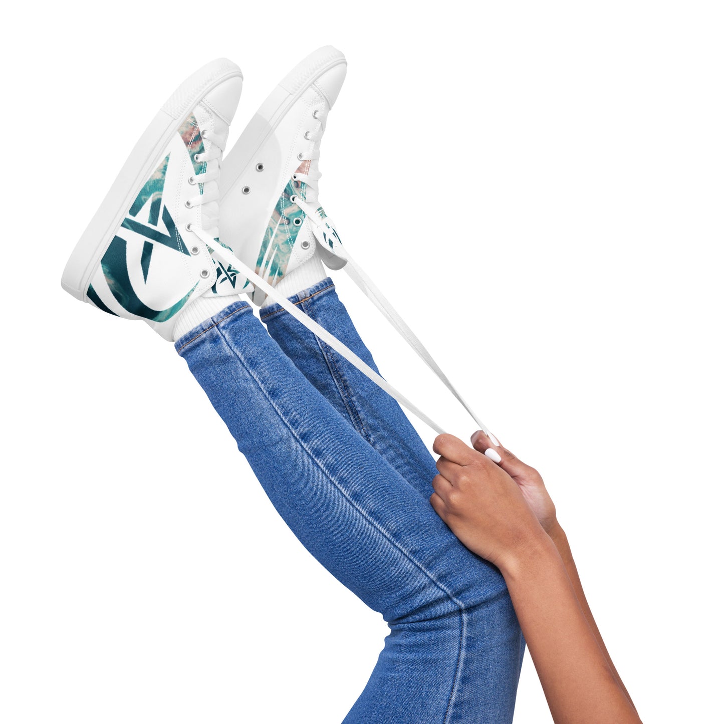 Speaedy Athletics™ Women’s high top canvas shoes