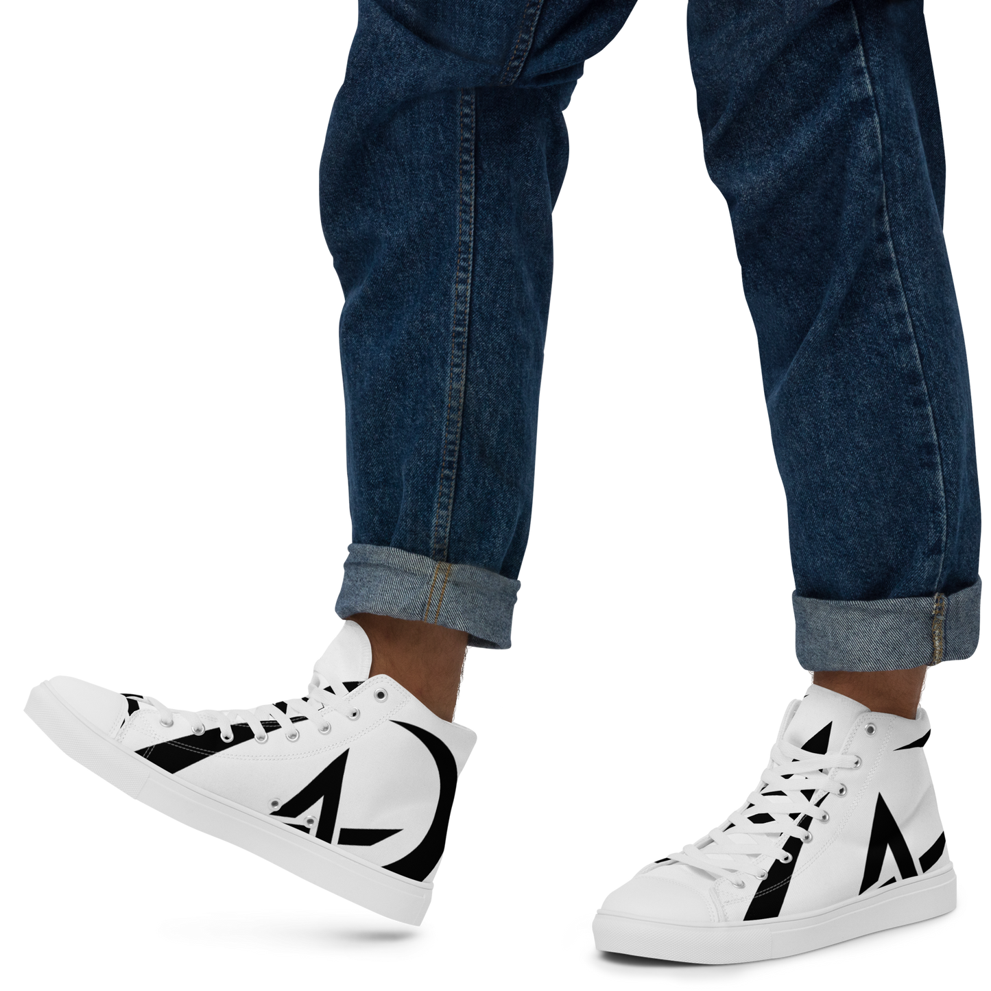 Speaedy Athletics™ Men’s high top canvas shoes