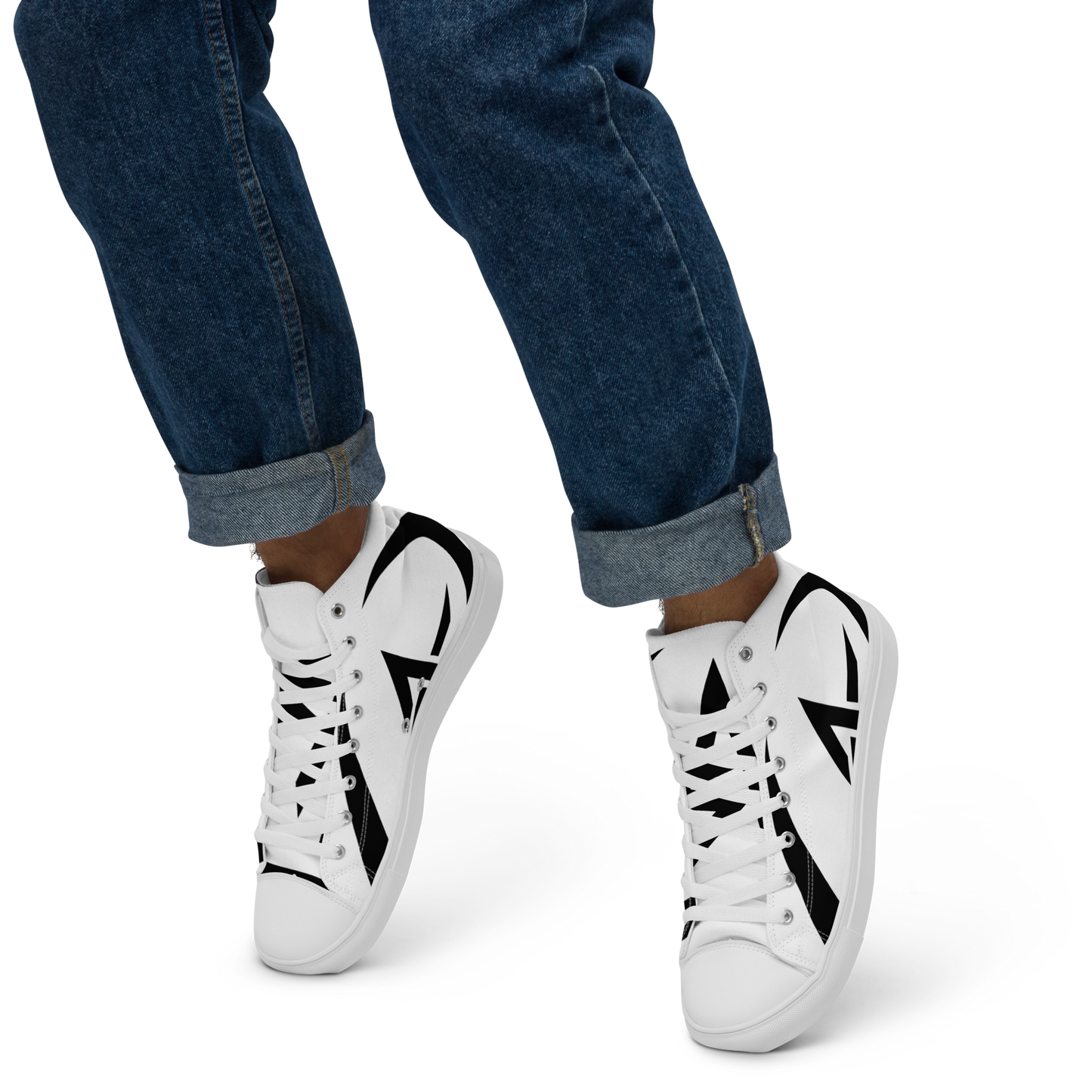 Speaedy Athletics™ Men’s high top canvas shoes